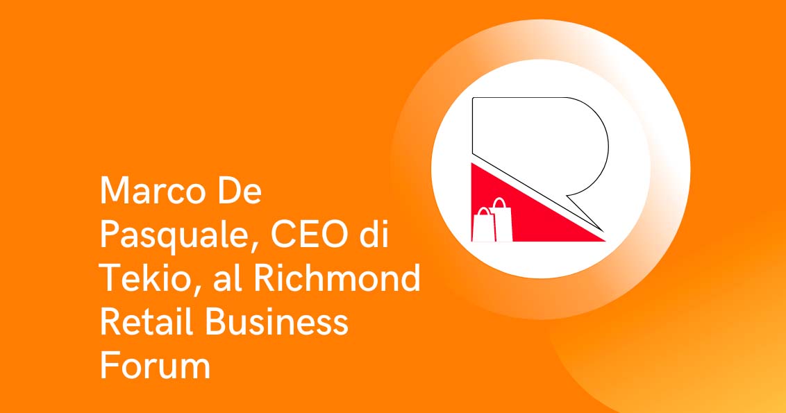 Marco De Pasquale, CEO di Tekio, al Richmond Retail Business Forum