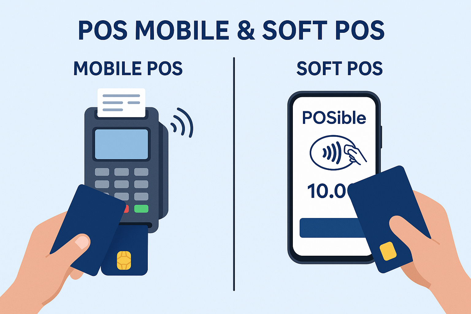 POS mobile & Soft POS: tutto quello che devi sapere