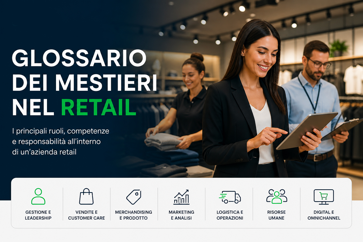 mestieri nel retail