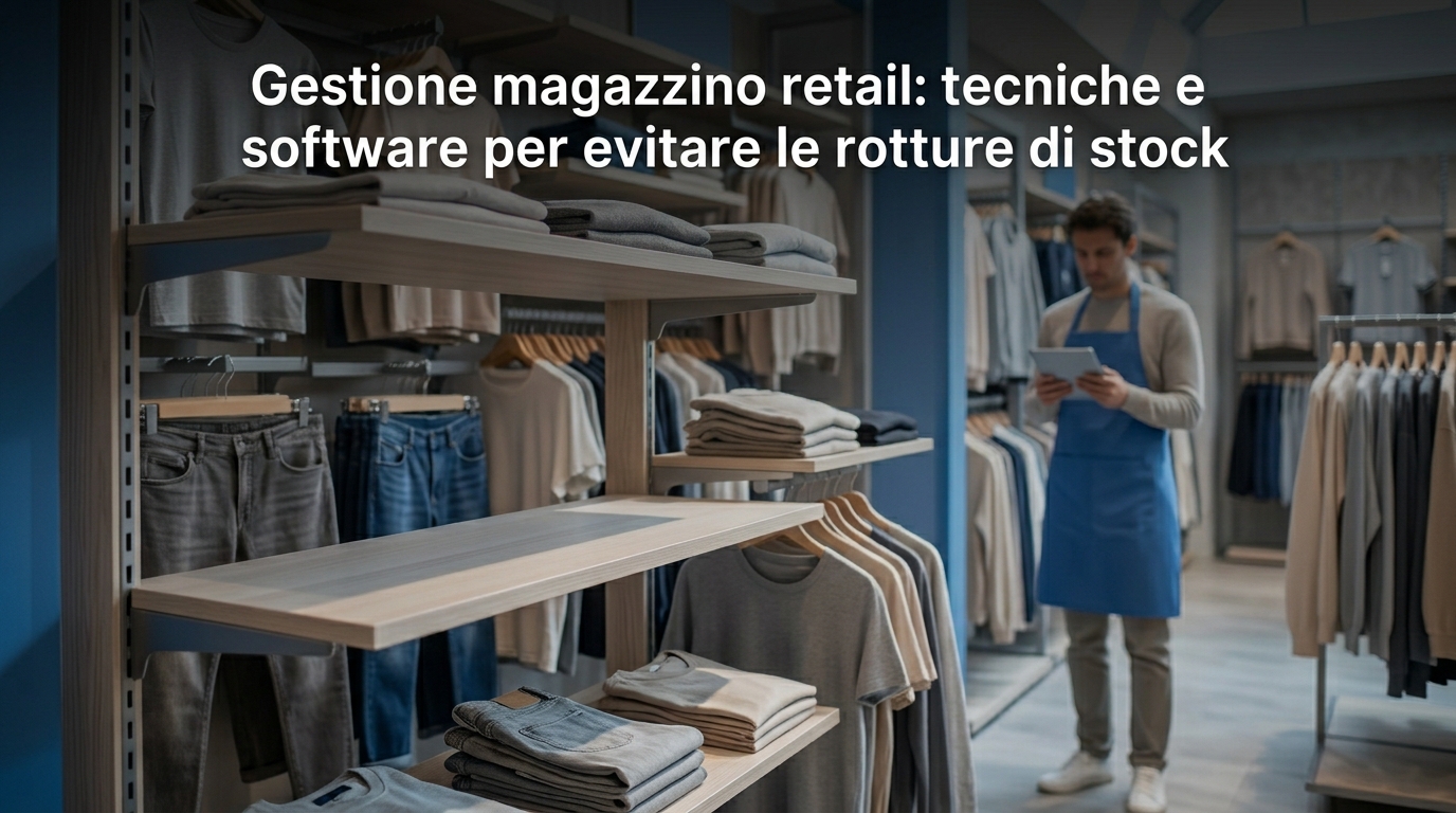 Gestione magazzino retail: tecniche e software per evitare le rotture di stock