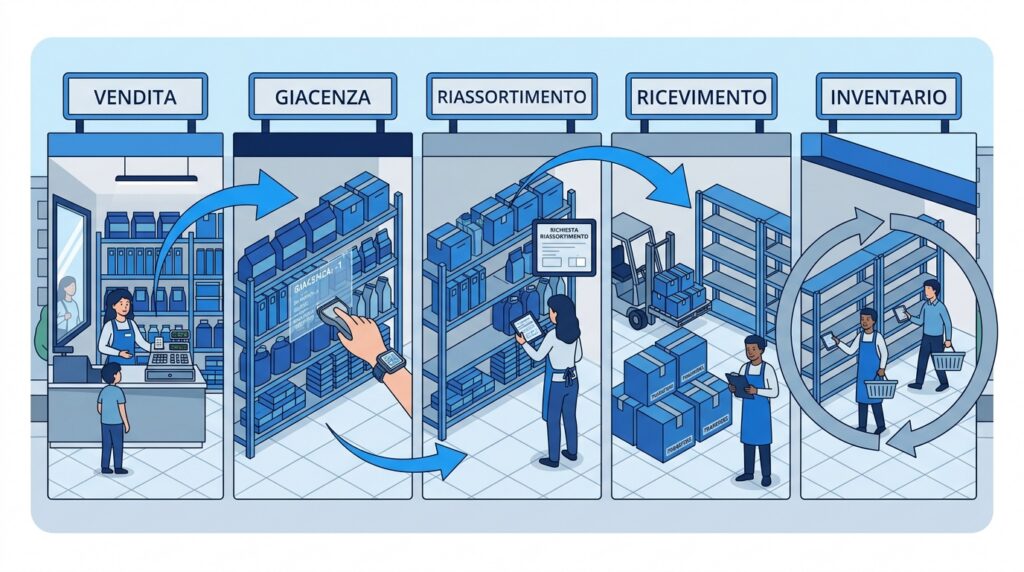 Gestione magazzino retail: tecniche e software per evitare le rotture di stock